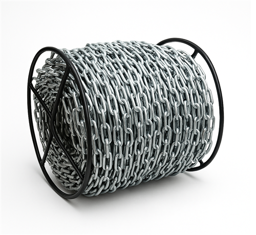 [14753] Baş Stand Galvanizli Zincir 8 mm