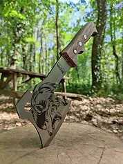 [29223] Işık Camping Profesyonel Kamp Baltası Ahşap Saplı 600 gr