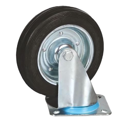 [8338] Mertsan Yük Taşıama Servis Tekerleği Kauçuk Dönerli Tip 200x50 mm