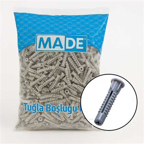 [11784] Made Tuğla Boşluk Dübeli 8 mm 500’lü Paket