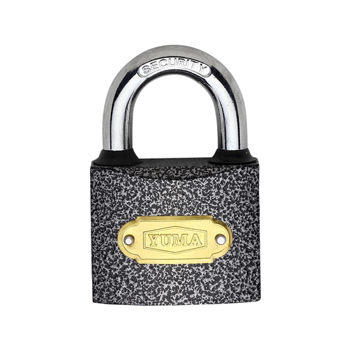 [14391] Yuma YM1025 Gri Döküm Asma Kilit 25 mm