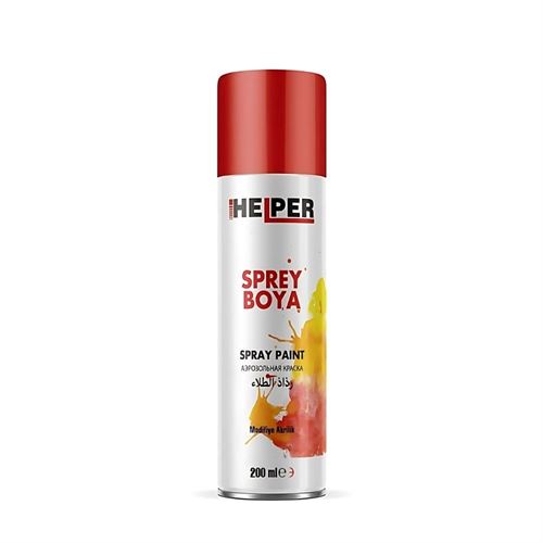 [27451] Helper Sprey Boya RAL3020 Trafik Kırmızı 200 ml