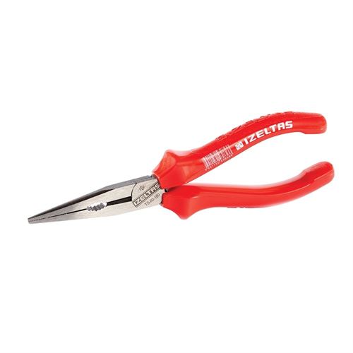 [8877] İzeltaş 3220132200 Kargaburun Pense Düz Uçlu Opak Seri 200 mm