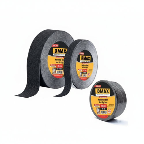 [64751] Dmax DMX4625 Siyah Kaydırmaz Bant 50 mm x 15 mt
