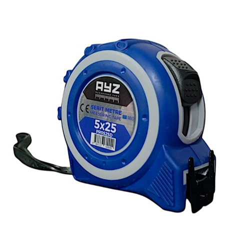 [67161] Ayz Korumalı Şerit Metre 5x25 mm