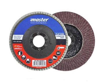 [28266] Master 503931 Flap Disk Alüminyum Oksit 180 mm 60 Kum