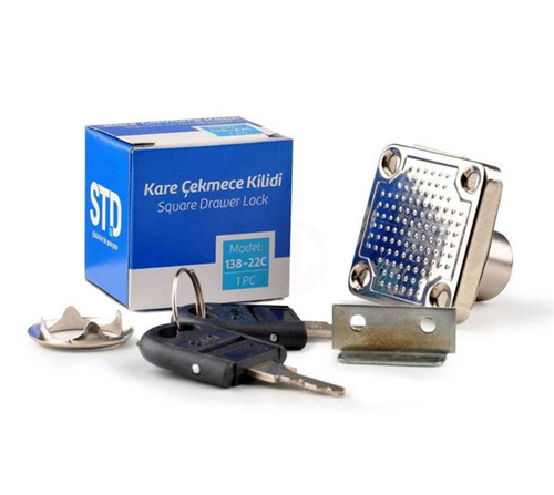[13410] Standart Kare Çekmece Kilidi