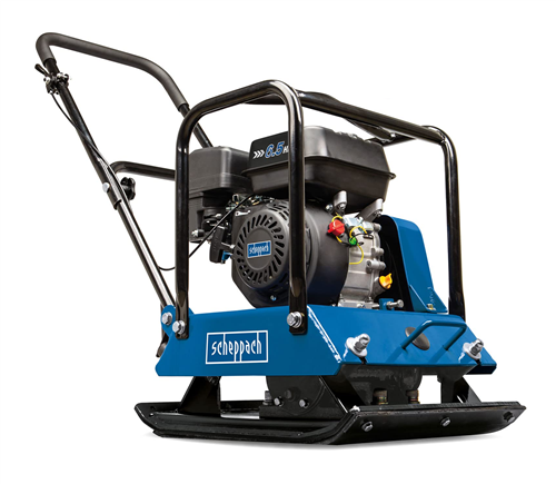 [72449] Scheppach HP1800S Benzinli Zemin Sıkıştırma Makinası 6.5 Hp Tabla 550x440 mm