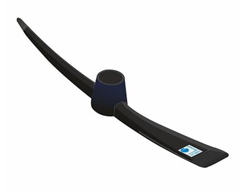 [64865] Napron Siyah Çelik Kazma Sapsız 1.7 kg