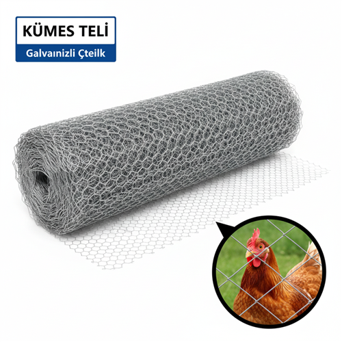 [11849] Aktel Monotop Kümes Teli 1/120 – 24 m²