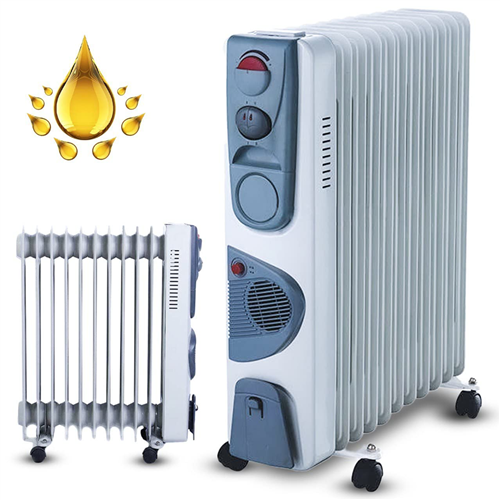 [68457] Nikura Yağlı Radyatör Elektrikli Isıtıcı 9 Dilimli
