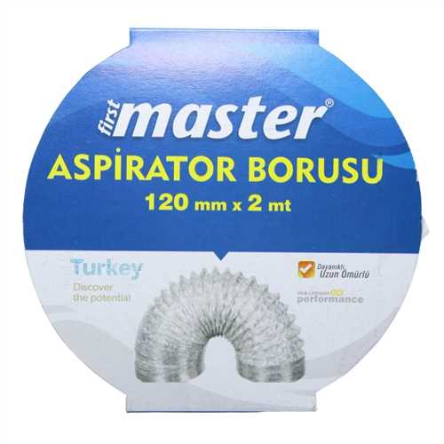 [13100] Master 503061 Aspiratör Borusu 120 mm x 2 mt