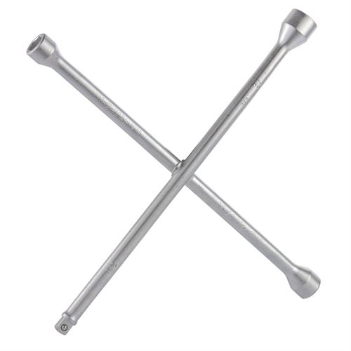 [54937] İzeltaş 1975091322 Adaptörlü Bijon Anahtarı İstavroz Tipi 1/2''