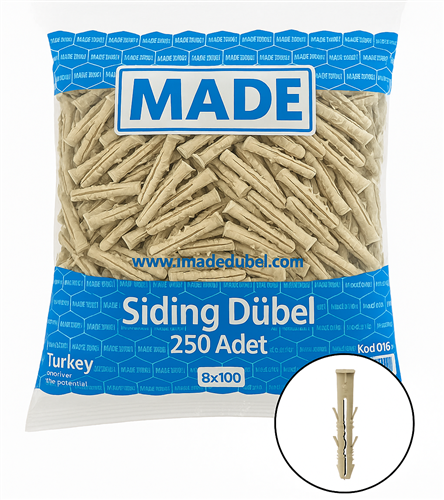 [11732] Made Siding Dübel 10x100 mm 100’lü Paket