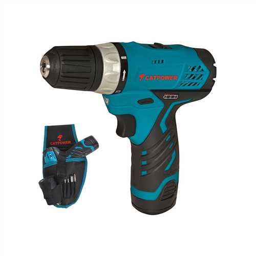 [9680] Catpower 5106 Akülü Matkap 12V 2Ah Li-Ion Akü