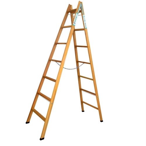 [13636] Buse Ahşap Merdiven 7 Basamaklı A Tipi 230 cm