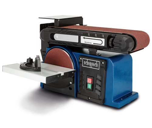 [72524] Scheppach BTS900 Tezgah Üstü Bant ve Disk Zımpara Makinası 370 Watt