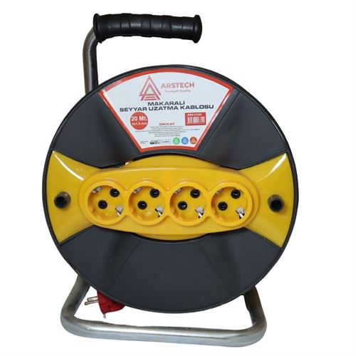 [27420] Arstech ARS31520 Seyyar Makara Kablo 3x1.5 mm 20 Metre