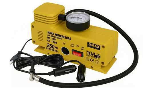 [73626] Dmax DMX4675 Çift Girişli Dijital Hava Kompresörü