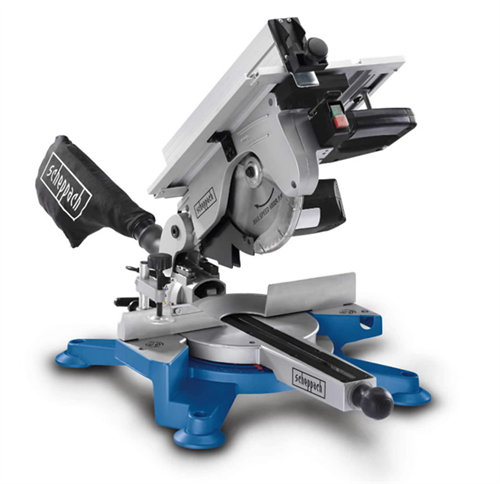 [72625] Scheppach HM100T Üstten Tablalı Açılı Gönye Kesim Makinası 254 mm 1800 Watt