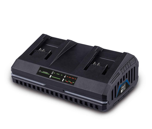 [72661] Scheppach SDBC4.5A Akülü Aletlerin Şarj Ünitesi Çift Akülü 4.5 Amper