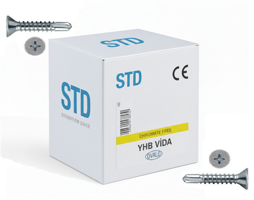 [29447] Standart Yhb Matkap Uçlu Vida 4.2x38 mm 750’li Paket