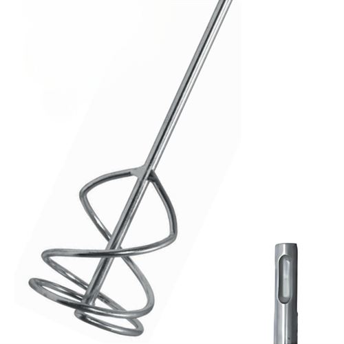 [14160] Mega SDS Plus Boya ve Alçı Karıştırıcı Yuvarlak Tip 120x450 mm