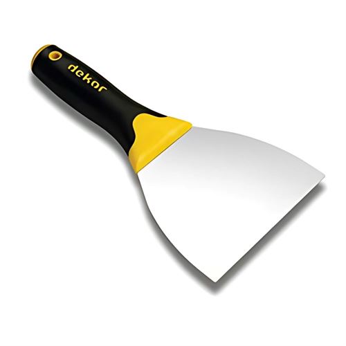 [13509] Hassan 028 Macun Ispatulası Paslanmaz Plastik Saplı 14 cm