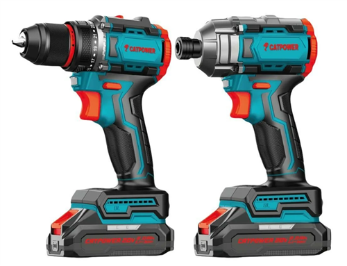 [72370] Catpower 5135 Kömürsüz Akülü Matkap ve Vidalama Matkap Seti 20V Li-Ion 2.0Ah