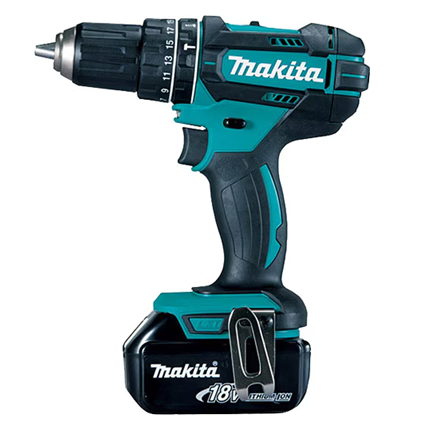 [67801] Makita DHP482RFE 18V 3.0 Ah Li-ion Çift Akülü Darbeli Matkap Vidalama
