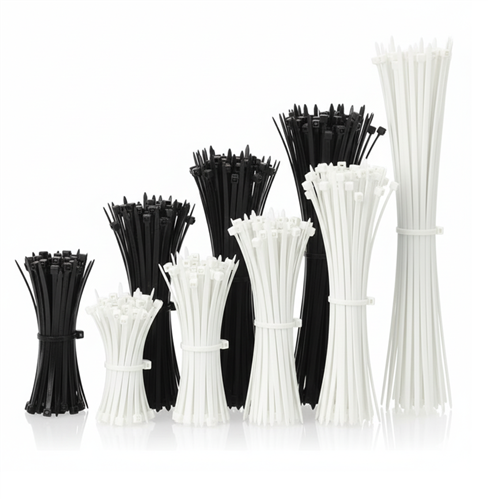 [29012] Arstech Kablo Bağı Cırt Kelepçe Siyah 7.2x550 mm