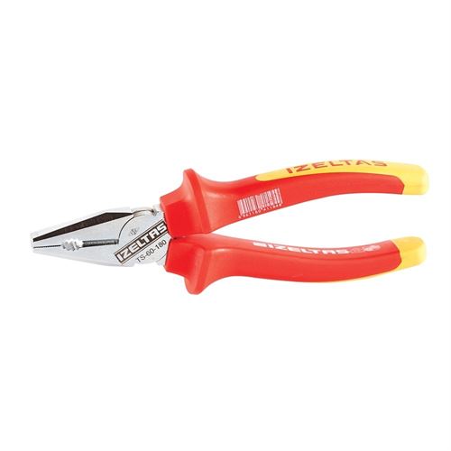 [54547] İzeltaş 3020126180 İzoleli Elektrikçi Kombine Pense 1000V 180 mm