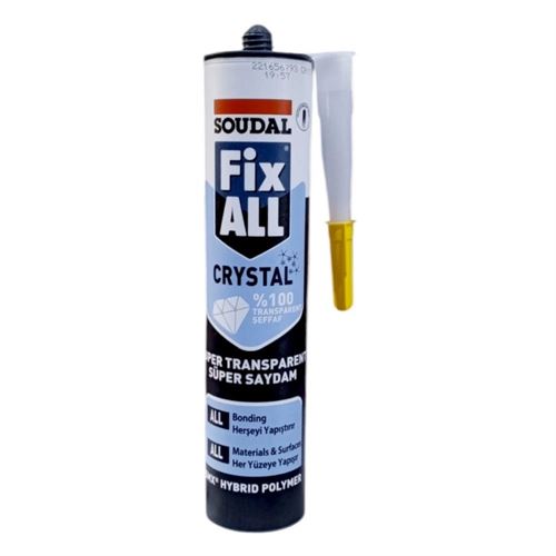 [12440] Soudal Fix All High Crystal 290 ml