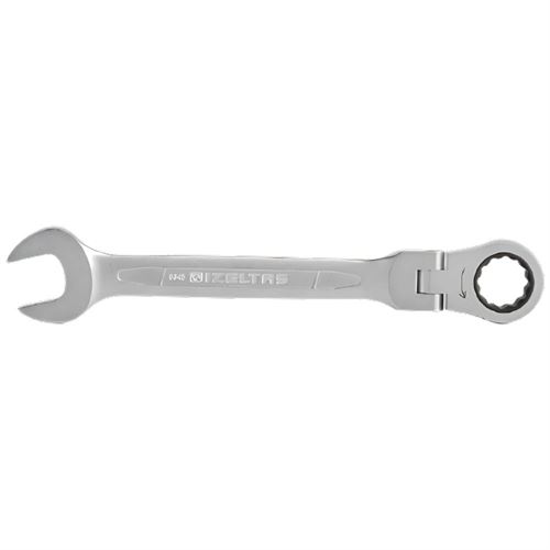 [54859] İzeltaş 0345020017 Mafsallı Cırcır Kombine Anahtar 17 mm
