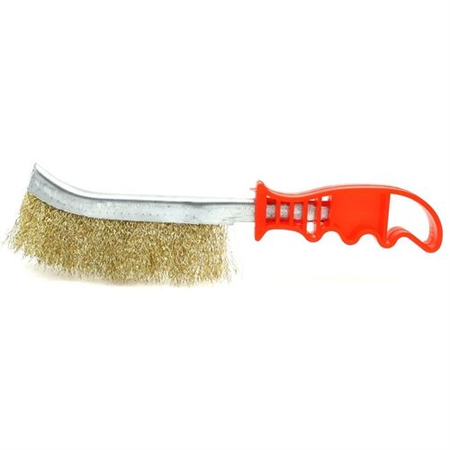 [13133] Junior Yassı Tel Fırça Plastik Saplı 250 mm