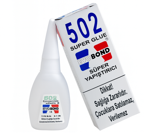 [14383] Evobond 502 Süper Japon Yapıştırıcı 20 gr