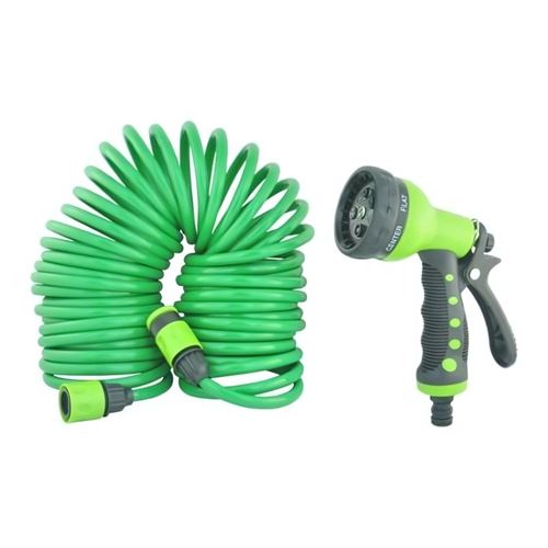 [13213] Spring Garden 507950 Spiralli Hortum Seti 15 Mt Fıskiye Tabancalı