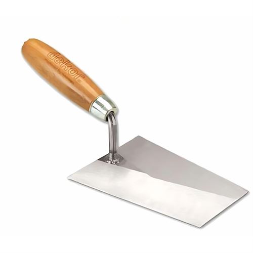 [13526] Hassan 065 Duvarcı Malası Yay Çeliği Kayın Saplı 14 cm