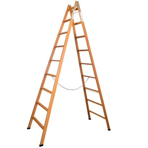 [13638] Buse Ahşap Merdiven 9 Basamaklı A Tipi 290 cm