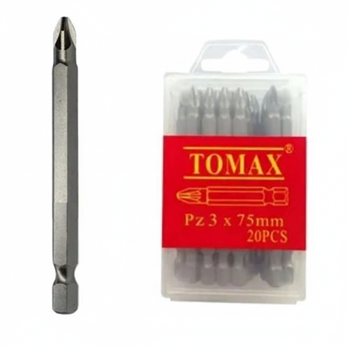 [9415] Tomax PZ3x75 mm Yıldız Bits Uç