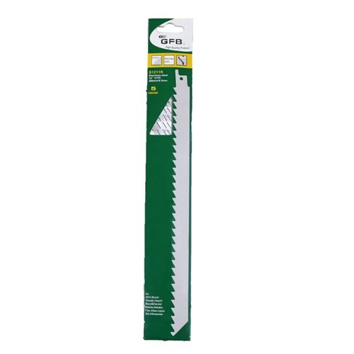 [12841] Gfb S1211K Tilki Kuyruğu Testere Bıçağı Kemik Donmuş Gıda Kesim 5'li Paket