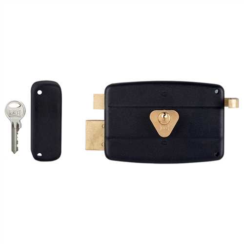 [8715] Kale 157/A Silindirli Trajlı Daire Kilidi Nikel Kaplama 14 cm